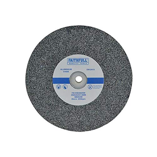 Faithfull General Purpose Grinding Wheel 200Mm X 25Mm Medium Alox