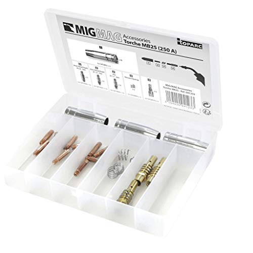 Gys, Coffret Consommables, Pour Torche Mig/Mag, 250A, 041233Gys, Scatola Dei Materiali Di Consumo, Per Torcia Mig/Mag, 250A, 041233