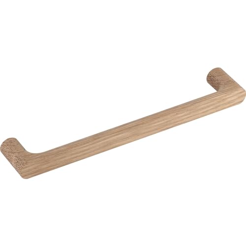 Alles Im Griff Maniglia Per Mobili Pinta La 192 Mm, Larghezza 208 Mm, In Legno Di Quercia Grezzo