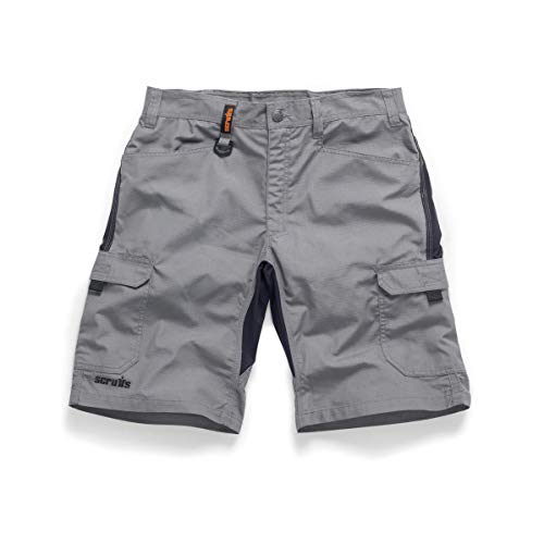 Scruffs T54643 - Pantaloncini Trade Flex, 30 W, Colore: Grafite
