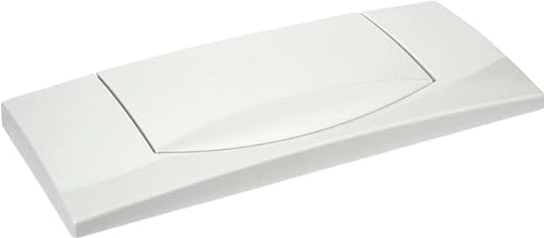 Geberit – Pulsante Geberit 300T, Per Scarico Interrompere: Bianco Alpino, 115.333.11.1)