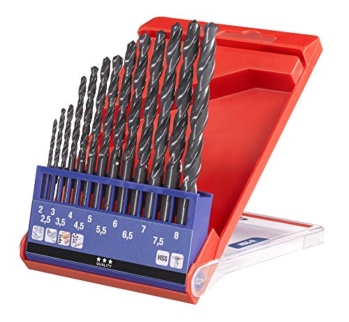 Set Punte Elicoidali Hss Kwb, Din 338, 13 Teilig, 4241-40