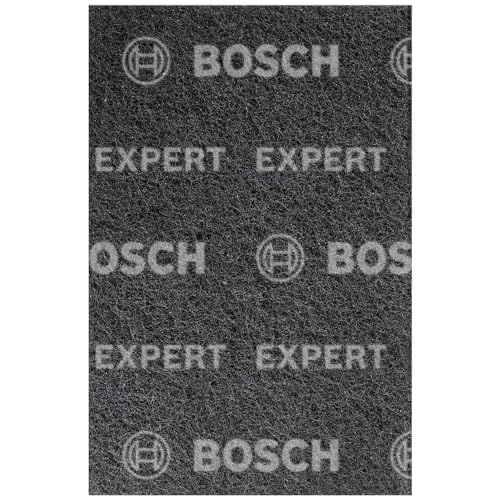 Bosch Professional 2X Fogli Abrasivi In Tessuto Non Tessuto Expert N880 (Per Lamiere Di Acciaio, 115 X 140 Mm, Grana Media S, Accessorio Levigatura Ma