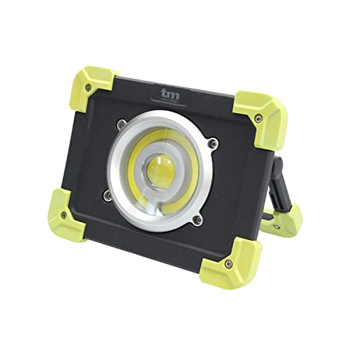 Tm Electron Tmtor020 Luce Portatile Da Lavoro Led Cob Super Brillante Da 20 W E Powerbank Di 4000 Mah