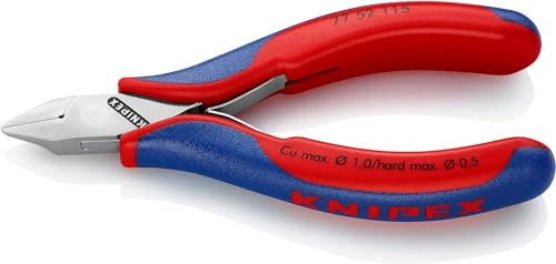 Knipex Tronchese Laterale Per Elettronica Rivestiti In Materiale Bicomponente 115 Mm 77 52 115