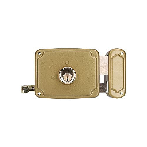 Edm 85263 Right Lock 3 Keys Included, 120 Mm, Gold