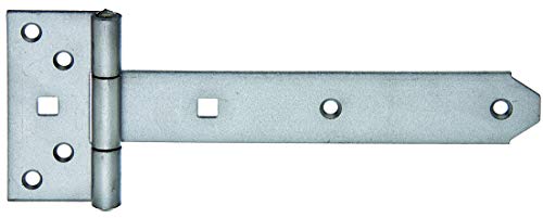 Alberts 327125 Bandella A Cerniera | Con Spina Rivettata | Acciaio Inox | Bandella 192 X 34 Mm | Cerniera 92 X 44 Mm