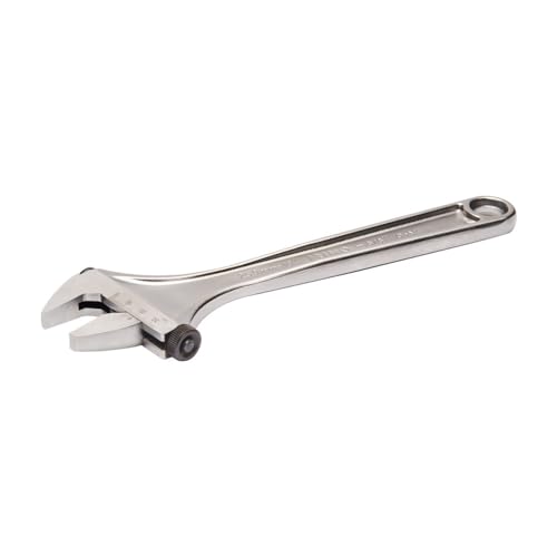 Llave Ajustable Moleta Lateral 10" Cromada