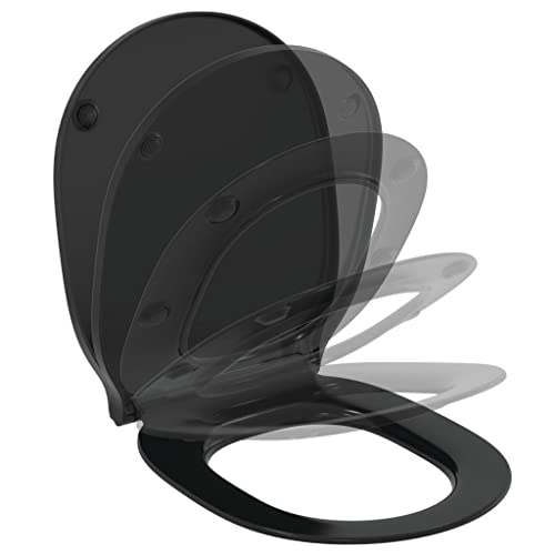 Ideal Standard E0368V3 Connect Air Sedile Wc, Nero