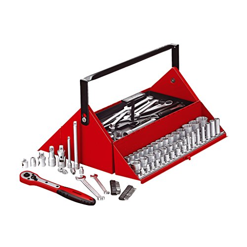 Teng Tc187 - Kit Di Attrezzi Mega Rosso (187 Pezzi)