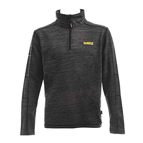 Dewalt Dewjonesxxl-Tb Jonesborough 1 10,2 Cm Zip Mid Layer Fleece Xxl, Grigio, Xxl Uk