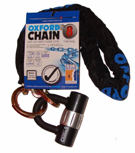 Oxford High Security, Serratura A Combinazione A 4 Cifre Con Cavo Retrattile Da 75 Cm Per Bici, Sci, Snowboard, Passeggino, Casco Da Moto, Ecc. Unisex
