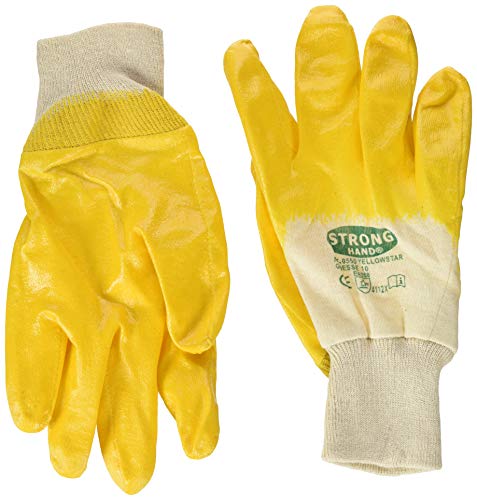 Feldtmann 0550-10H - Guanti Taglia 10, Colore: Giallo
