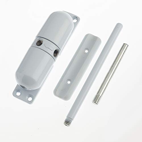 Yale Locks Pysmdcwh - Chiusura Per Porta Montata A Filo, Finitura: Bianca