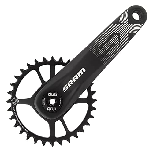 Sram Nero Guarnitura Sx Eagle Pedivella 175Mm Corona 32 Direct Mount 12 Velocità Dub Boost Unisex Adulto, Taglia Unica