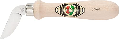 Kirschen 3360 - Coltello Per Intaglio A Tacche, Con Manico In Legno