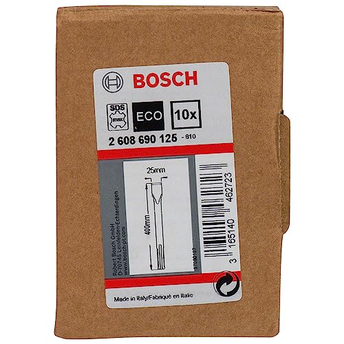 Bosch Home And Garden Cincel Estandar Sds-Max: 400X25Mm: 10Uds