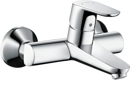 Hansgrohe 31923000 Focus 31923000-Miscelatore Monocomando Per Installazione A Vista, Finitura Cromata