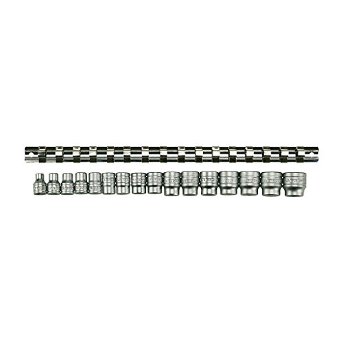 Teng M3816 - Set Chiavi A Bussola 3/8'' (16 Pezzi)