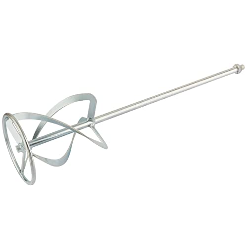 Draper 16206 M14 Tripla Lama Intonaco Paddle Mixer, 140 Mm Lunghezza X 600 Mm Larghezza