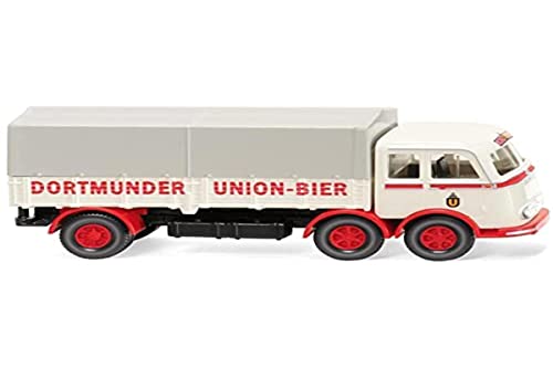 Wiking 42903 042903 H0 Mercedes Benz Lp 333 Camion Pritschen Dortmunder Union, Bianco