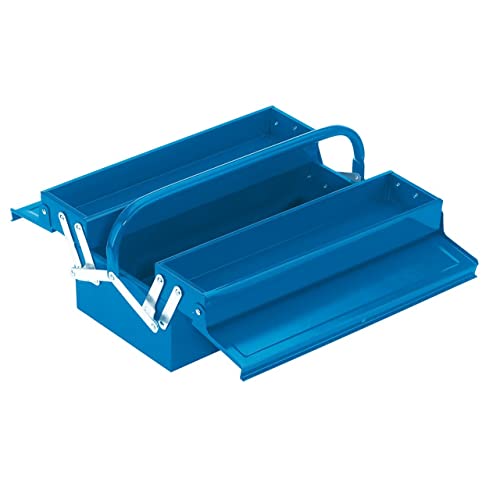 Draper 86673 - Cassetta Degli Attrezzi Da Aprire Ribaltando, 430 X 170 X 210 Mm, 2 Piani