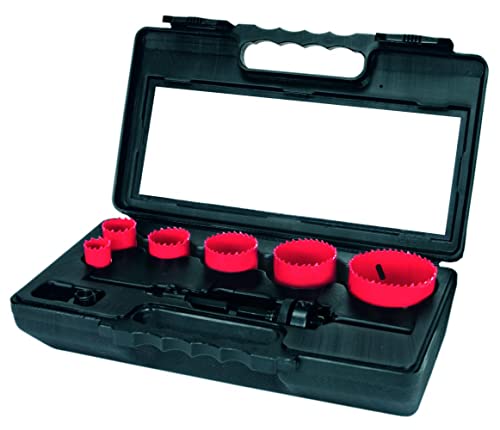 Terrax A106340 - Juego De Coronas Perforadoras - Mantenimiento - Electricidad (8 Piezas)