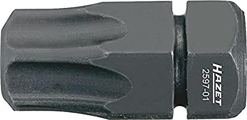 Hazet 2597-01 Bit, Attacco Esagonale, Massiccio, 8 Mm 5/16 Di Pollice