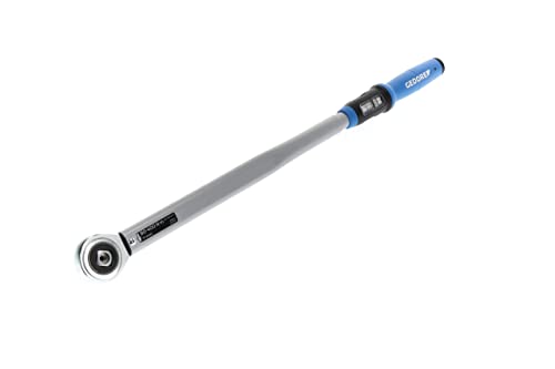 Gedore Chiave Dinamometrica Reversibile Con Attacco Quadro, 3/4 Pollici, 80-400 Newton Metri, Chiave Dinamometrica Ruote Auto, Scala Gaduata, Lunga 69