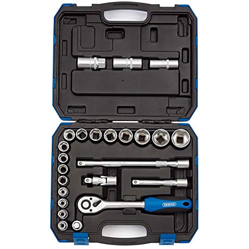 Draper Hd24 M Bussole Set, Blu, 1/5,1 Cm, Set Di 24 Pezzi