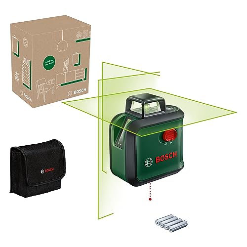 Bosch Livella Laser Multifunzione Advancedlevel 360 (3 Linee Laser Incl. 360° Per Allineamento Dell'Intera Stanza, In Scatola Di Cartone E-Commerce)