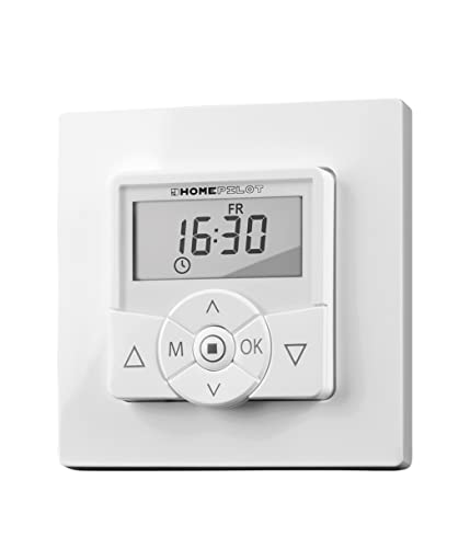Homepilot - Timer Premium Lite | Un Controllo Moderno E Multifunzionale Appositamente Progettato Per Motori Per Tapparelle In Qualsiasi Casa Intellige
