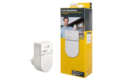 Schellenberg Smart Home Presa Wireless Esterni Bianco