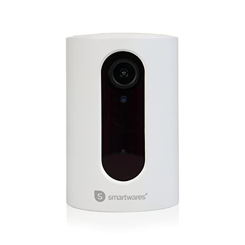 Smartwares Telecamera Di Sorveglianza Privacy - Wifi - Protezione Della Tua Privacy - Immagini Full Hd - Comunicazione Bidirezionale - Rilevatore Di M