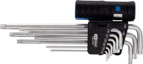 Ks Tools 920.2540 Serie Di Chiavi Maschio Piegate Torx 3In1.10 Pzt8-T50