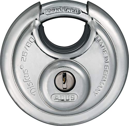 Abus 350504-26/80_B Candado Diskus Anti Taladro 80 Mm Blister