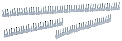 Jokari-J60150-10 0,5 Mm², Tiras De 50 Manguitos Blancos X 8 Para Quadro Plus Adultos Unisex, Multicolor, Talla Única