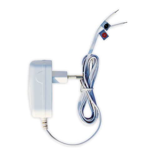M-E Modern-Electronics 40780 Citofono Alimentazione Con Spina Bianco