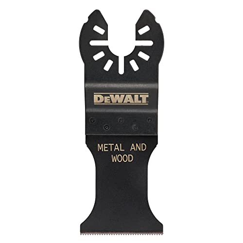 Dewalt Lama Con Denti In Metallo Duro Lunga Durata Larghezza 35Mm Lunghezza 43Mm Per Tagli Su Lamiere, Legno Con Chiodi, Stucco, Gesso, Malta, Cartong