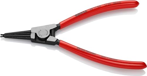 Knipex Pinza Per Anelli Di Sicurezza Per Anelli Di Presa Su Alberi Bonderizzata Nera, Rivestiti In Resina Sintetica 180 Mm 46 11 G4