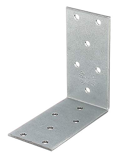 Alberts 330644 Squadretta Di Giunzione, Acciaio, 80 X 80 X 40 Mm
