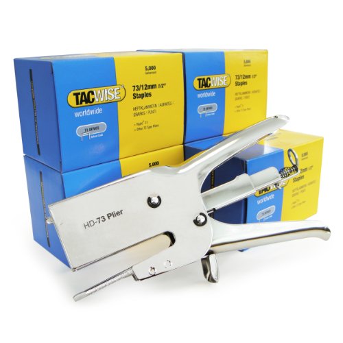 Tacwise Cucitrice A Pinza Classica Manuale E 25,000 Punti Da 73/12 Mm