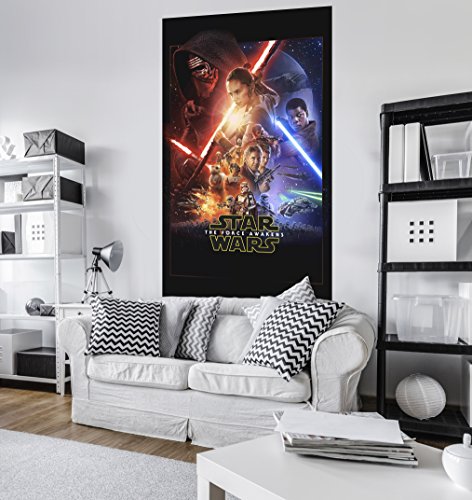 Komar Vd-046 "Ep7 Movie Poster Ufficiale Star Wars Wallpaper – Multicolore