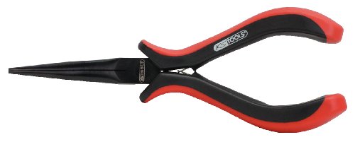 Ks Tools 500.7032 Pinza Di Precisione P. Telefonisti A Punte Mezzotonde,160Mm