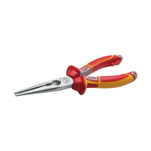 Nws 140-49Vde-205 - Alicate Boca Semiredonda Recta - Serie 49 Vde (205 Mm)