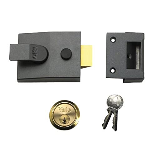 Yale Locks P88 - Chiavistello Standard Dmg, Cilindro In Ottone, Spessore: 60 Mm, Visi Pack