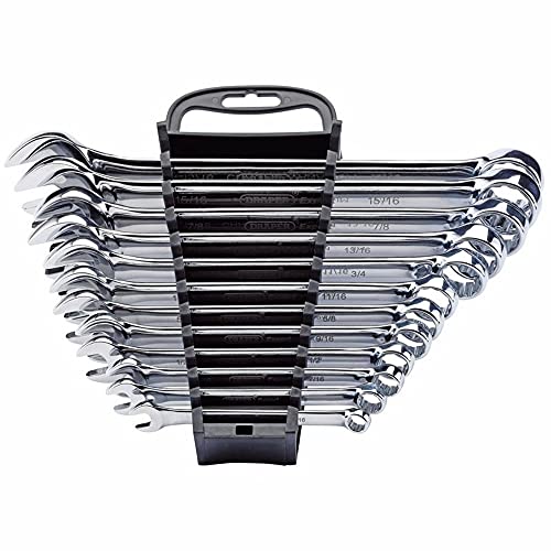 Draper Chiavi Combinate Da 85940, Argento, Set Di 12 Pezzi