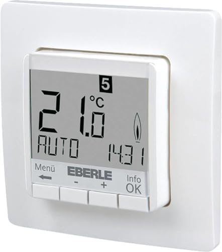 Eberle, Cronotermostato Per Regolazione Temperatura Ambiente - Fit 3R Ws