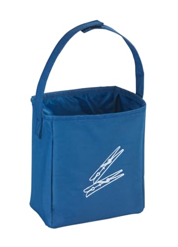 Wenko Sacchetto Portamollette In Poliestere, Poliestere, 17 X 19 X 10 Cm, Blu