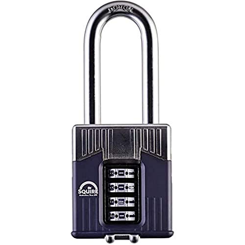 Henry Squire & Sons Hsqwc55Ls Arco Lungo 55 Mm Warrior High-Security – Lucchetto A Combinazione Blu